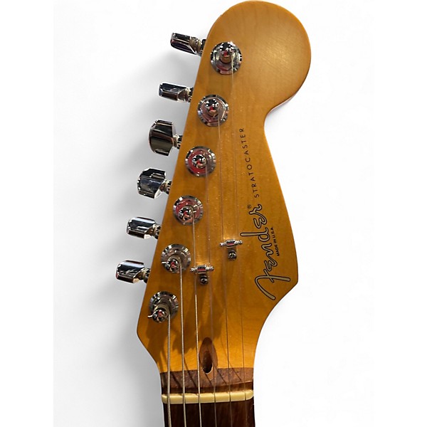 Used 1997 Fender American Standard Stratocaster 2 Color Sunburst Solid Body Electric Guitar
