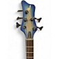 Used Jackson Pro Series Spectra Bass SBA V Blue Burst Electric Bass Guitar