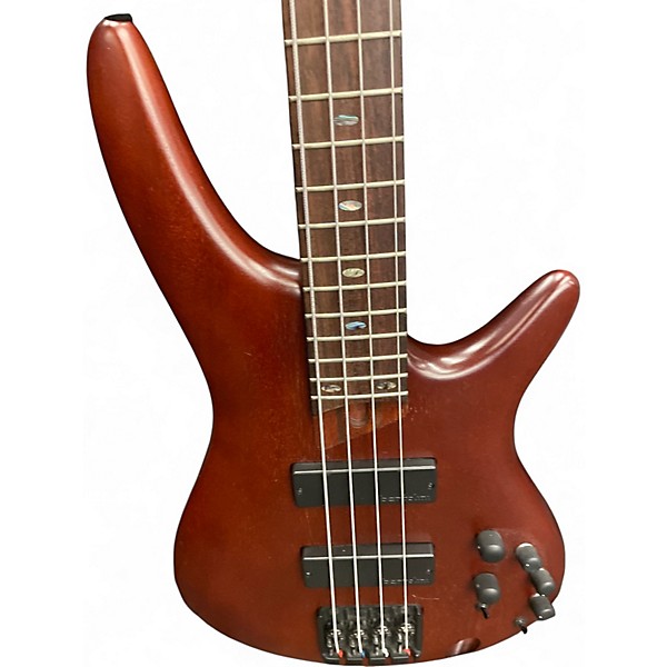 Used Ibanez SR500 Brown Electric Bass Guitar