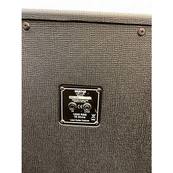 Used Orange Amplifiers PPC212C 2x12 Guitar Cabinet