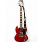 Used 2009 Gibson 1961 Reissue SG Cherry Solid Body Electric Guitar thumbnail