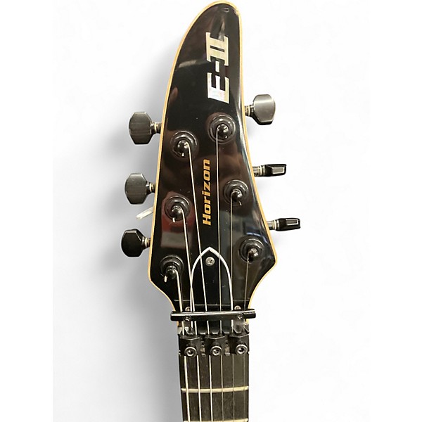 Used ESP E-II Horizon Black Solid Body Electric Guitar