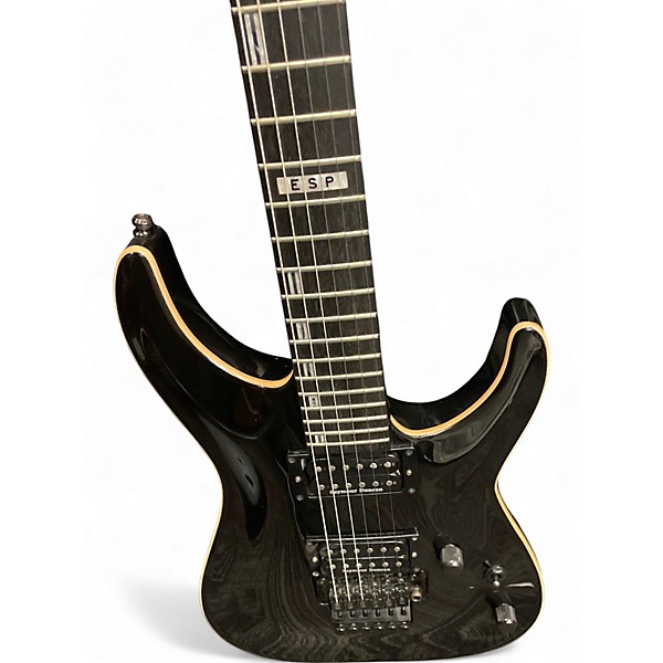 Used ESP E-II Horizon Black Solid Body Electric Guitar