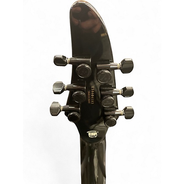 Used ESP E-II Horizon Black Solid Body Electric Guitar