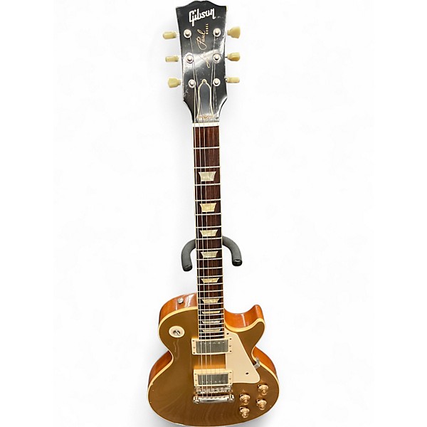 Used Gibson 1957 Reissue Les Paul Gold Top Solid Body Electric Guitar
