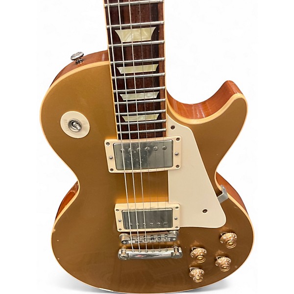 Used Gibson 1957 Reissue Les Paul Gold Top Solid Body Electric Guitar