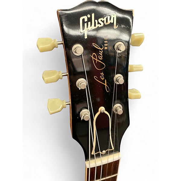 Used Gibson 1957 Reissue Les Paul Gold Top Solid Body Electric Guitar