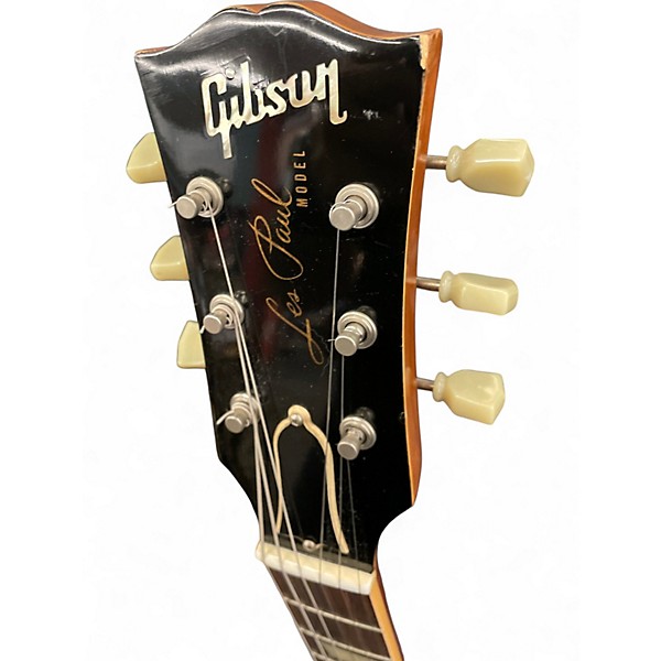 Used Gibson 1957 Reissue Les Paul Gold Top Solid Body Electric Guitar
