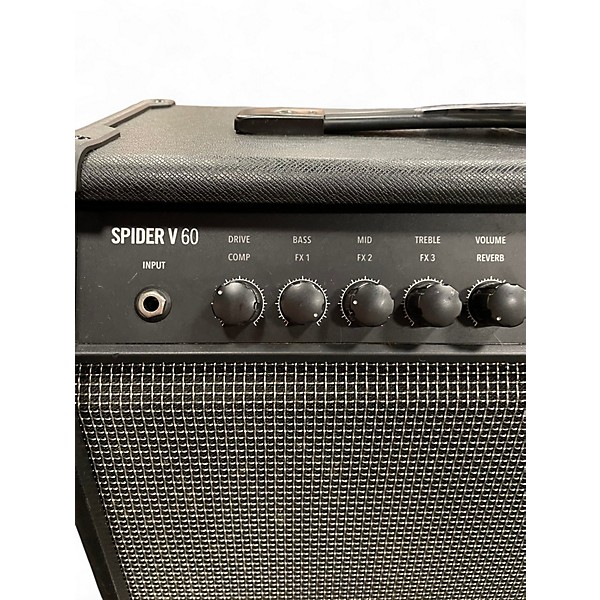 Used Line 6 Spider V 60 1x10 Guitar Combo Amp