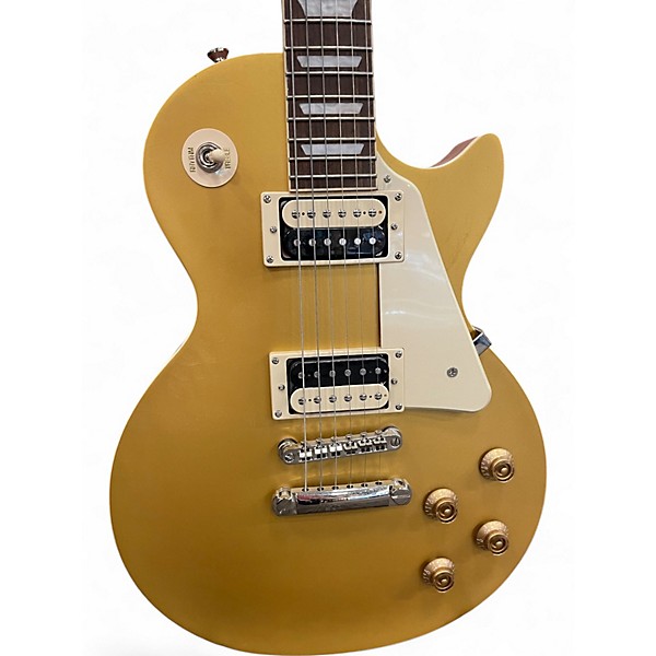Used Epiphone Les Paul Traditional Pro IV Gold Top Solid Body Electric Guitar