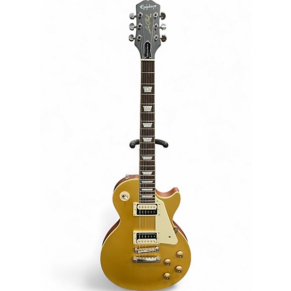 Used Epiphone Les Paul Traditional Pro IV Gold Top Solid Body Electric Guitar