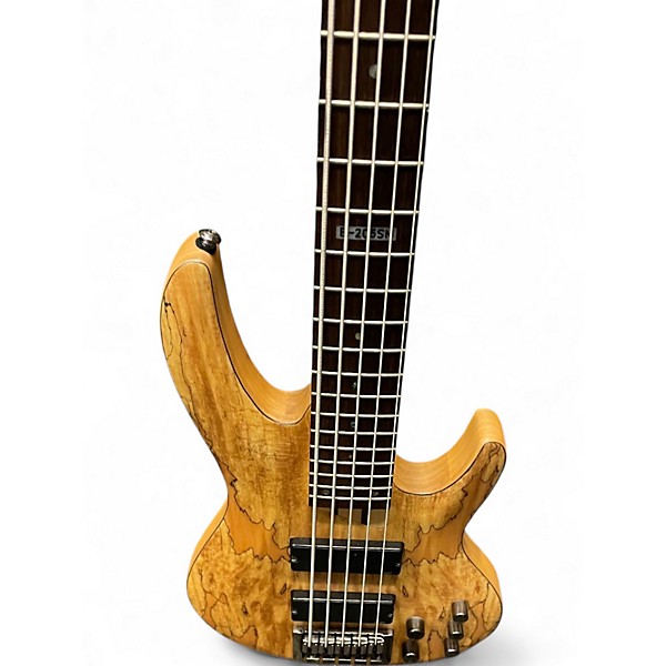 Used ESP LTD B-2055M 5 Natural Electric Bass Guitar