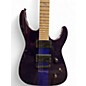 Used Caparison Guitars  Dillinger 2 FX Prominence  Transparent Spectrum Blue Solid Body Electric Guitar