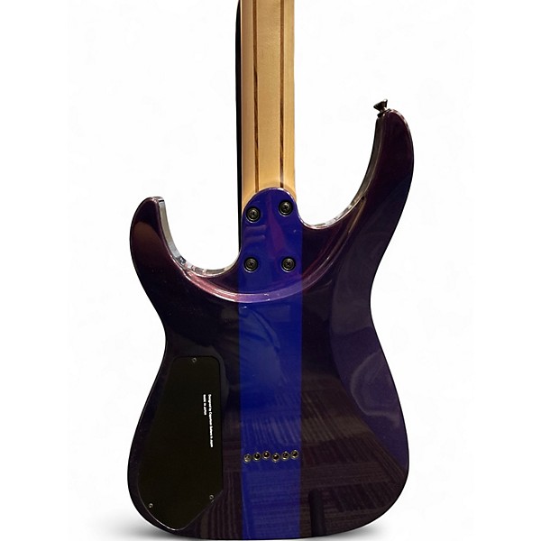 Used Caparison Guitars  Dillinger 2 FX Prominence  Transparent Spectrum Blue Solid Body Electric Guitar