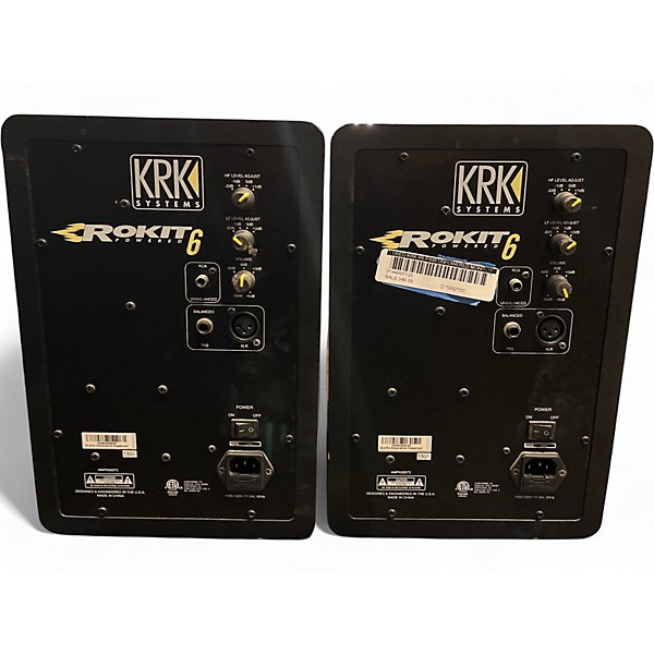 Used KRK R6 Pair Unpowered Monitor
