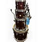 Used Gretsch Drums 4 Piece New Classic Maple Red Sparkle Drum Kit thumbnail