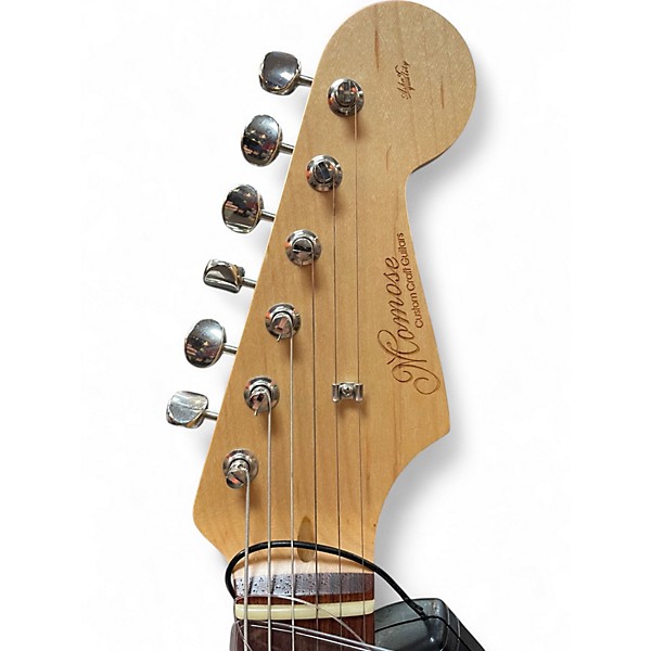 Used Momose MST Stratocaster Cream Solid Body Electric Guitar