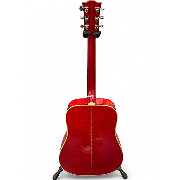 Used 2011 Gibson Dove Natural w/Cherry Back Acoustic Electric Guitar