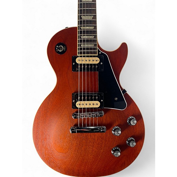 Used 2020 Gibson Les Paul Traditional Pro V Mahogany satin Solid Body Electric Guitar