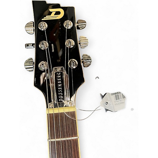 Used Duesenberg Starplayer TV Chrome Red Metallic Hollow Body Electric Guitar