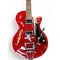 Used Duesenberg Starplayer TV Chrome Red Metallic Hollow Body Electric Guitar