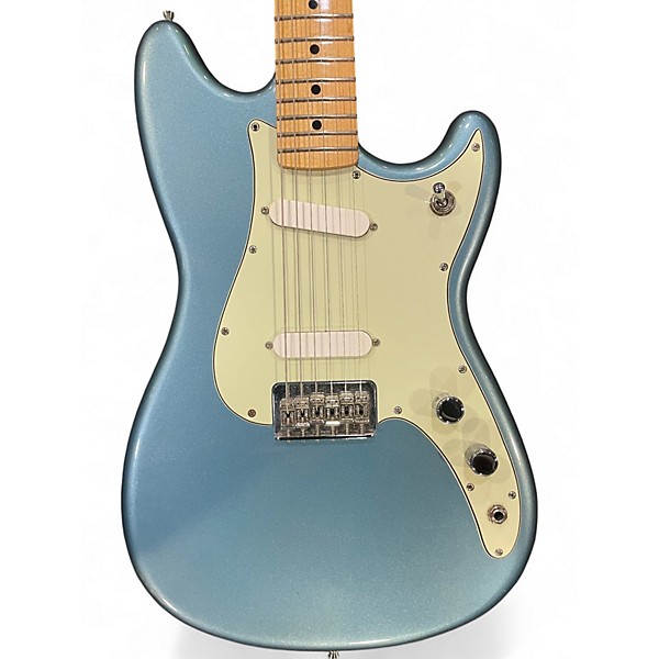 Used Fender Player Duo Sonic Lake Placid Blue Solid Body Electric Guitar