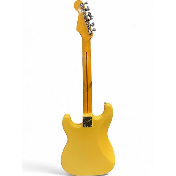 Used Fender 1980s Stratocaster Vintage Yellow Solid Body Electric Guitar
