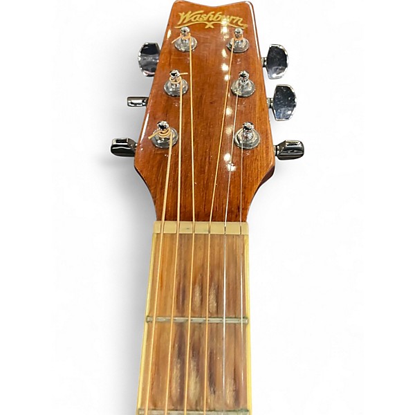 Used Washburn D10SCE Natural Acoustic Guitar