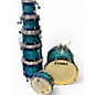 Used TAMA 7 Piece superstar classic Blue Lacquer Burst Drum Kit thumbnail