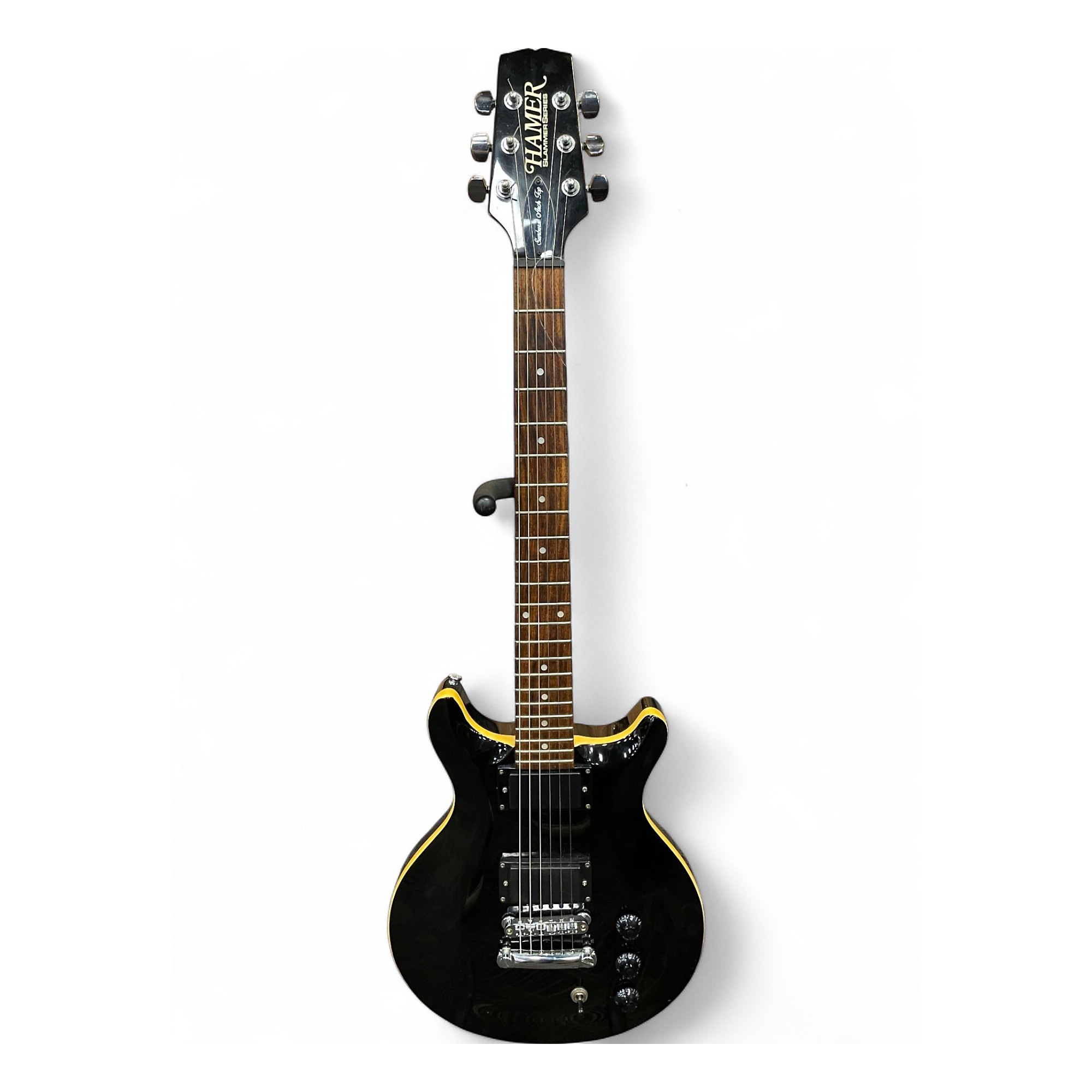 ギター HAMER SLAMMER SERIES HAMER Slammer Series Electric Guitar, Natural Wood Grain, HH