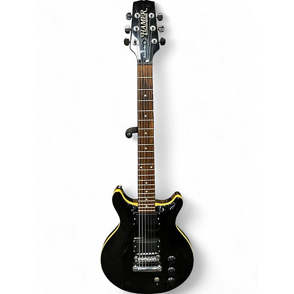 ギター HAMER SLAMMER SERIES Used Hamer slammer series archtop black Solid Body Electric