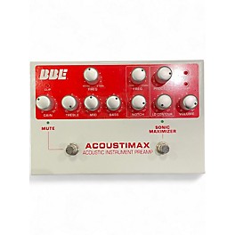 Used BBE Acoustimax Sonic Maximizer/Preamp Pedal Guitar Preamp