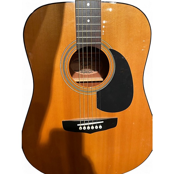 Used Fender concord II Natural Acoustic Guitar