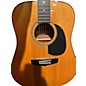 Used Fender concord II Natural Acoustic Guitar