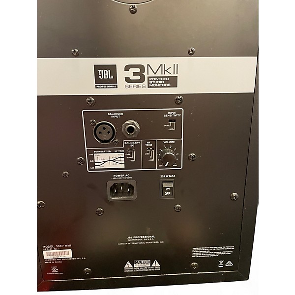 Used JBL 308P MKII PAIR Powered Monitor