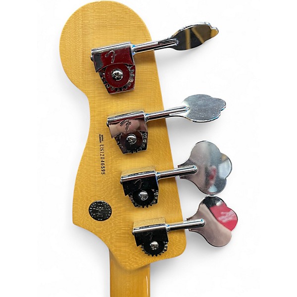 Used Fender American Select Precision Bass 2 Color Sunburst Electric Bass Guitar