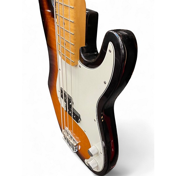 Used Fender American Select Precision Bass 2 Color Sunburst Electric Bass Guitar