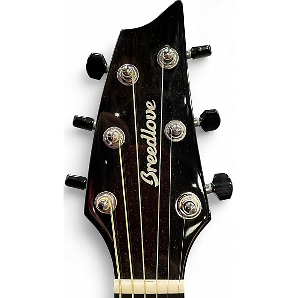 Used Breedlove WILDWOOD CN SUEDE CE Brown Sunburst Acoustic Electric Guitar