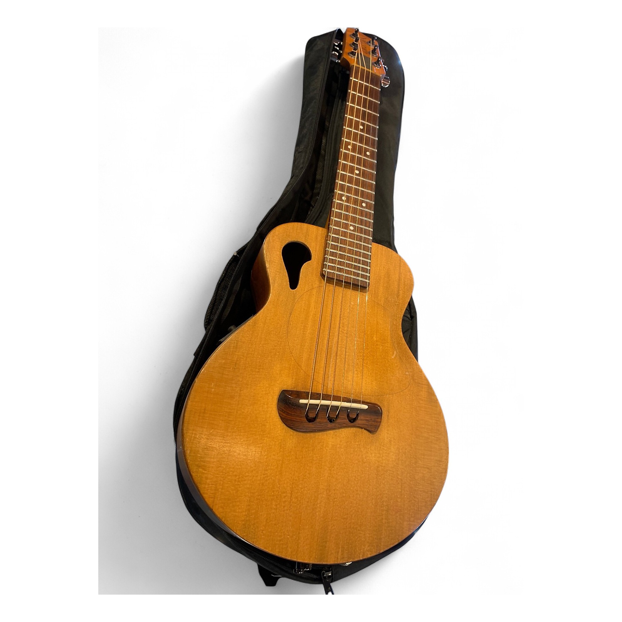 Used Tacoma Papoose Natural Acoustic Electric Guitar Natural