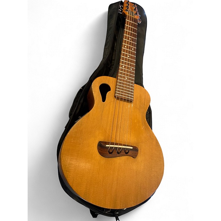 Used Tacoma Papoose Natural Acoustic Electric Guitar Natural