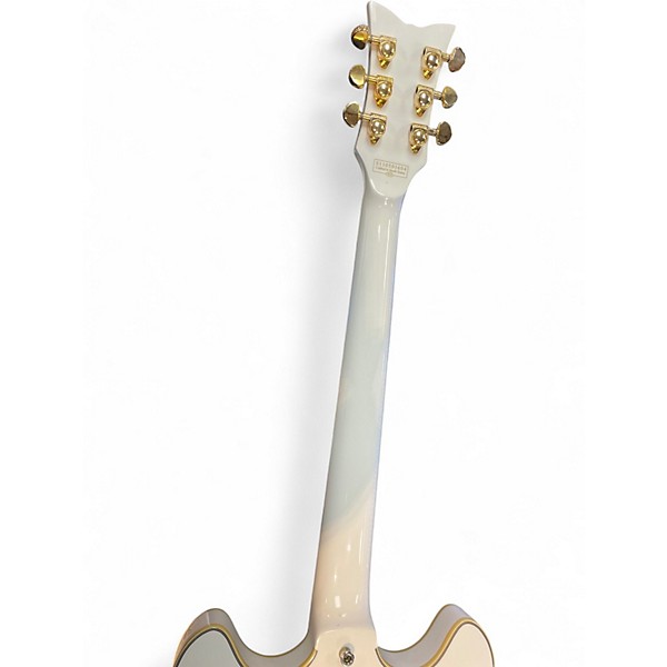 Used Schecter Guitar Research Robin Zander Signature Corsair Gloss White Solid Body Electric Guitar