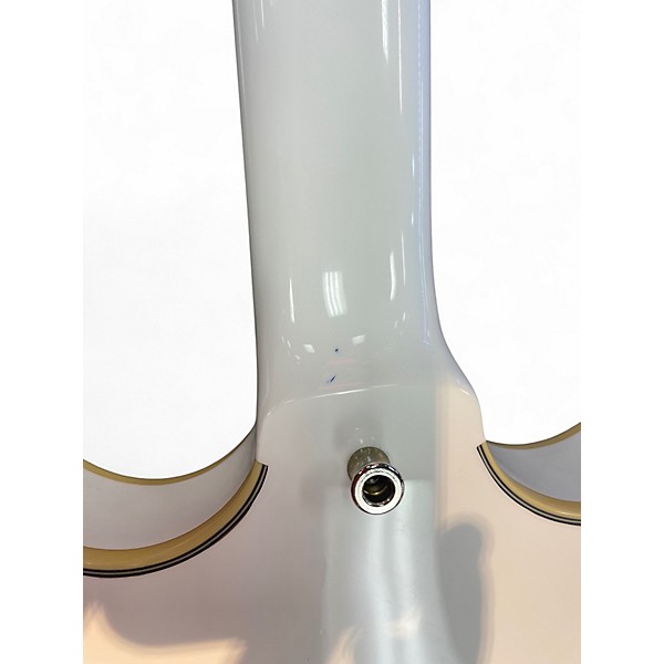 Used Schecter Guitar Research Robin Zander Signature Corsair Gloss White Solid Body Electric Guitar