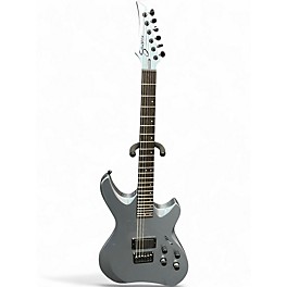 Used Line 6 VARIAX SHURIKEN Silver Solid Body Electric Guitar