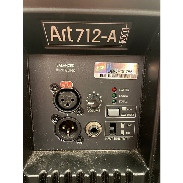 Used RCF ART 712-A Powered Speaker