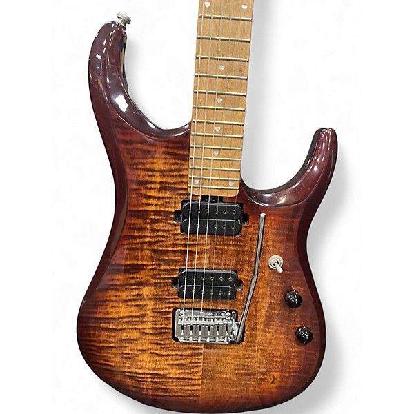 Used Sterling by Music Man JP150 SAHARA BURST Solid Body Electric Guitar