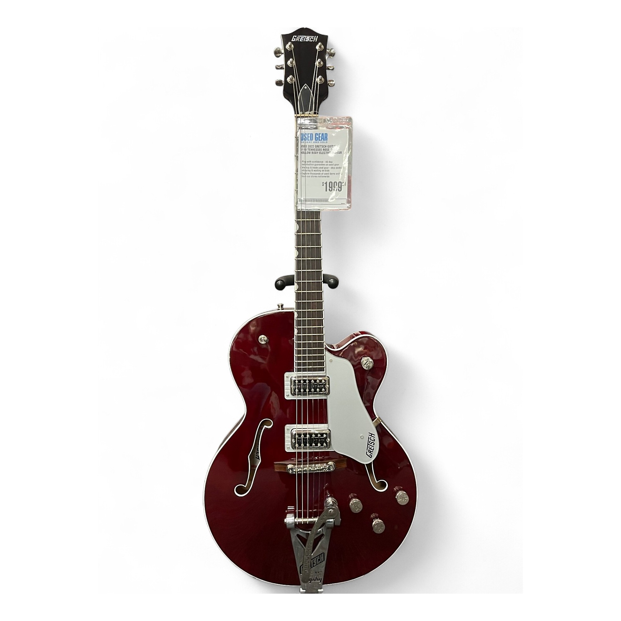 ギター Gretsch 6119-62FT Tennessee Rose Thunder Road Guitars - 2002 Gretsch 6119 Tennessee Rose Deep