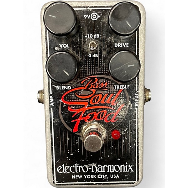 Used Electro-Harmonix Bass Soul Food Overdrive Bass Effect