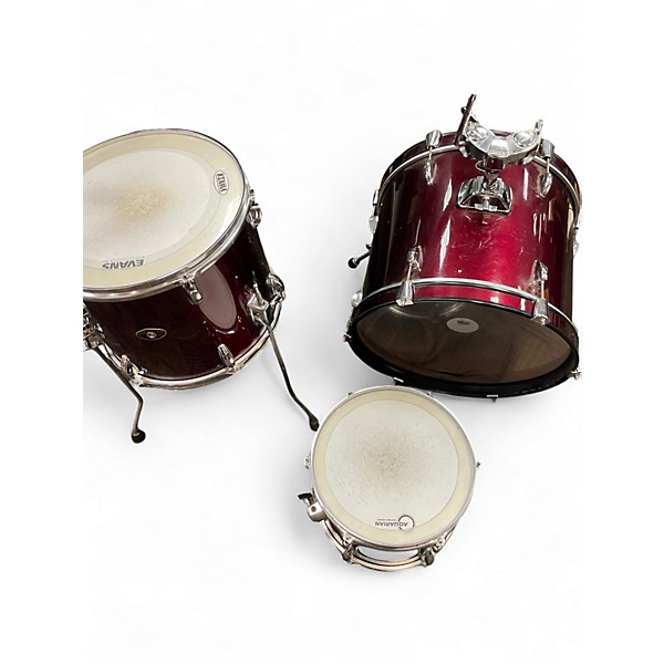 Used TAMA 3 Piece STAGESTAR BURGANDY Drum Kit