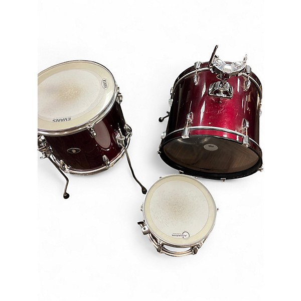 Used TAMA 3 Piece STAGESTAR BURGANDY Drum Kit