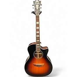 Used D'Angelico Premier Series Gramercy CS Vintage Sunburst Acoustic Electric Guitar